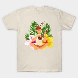 Ukulele Player T-Shirt